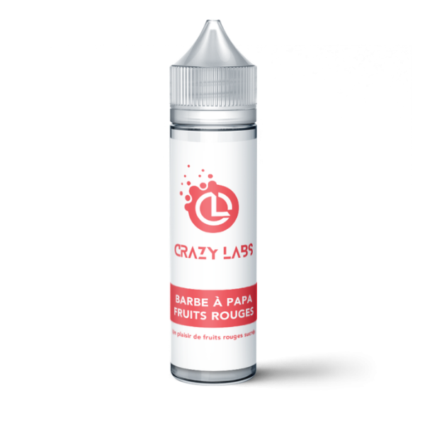 Barbe à papa Fruits rouge - Crazy Labs 50ml