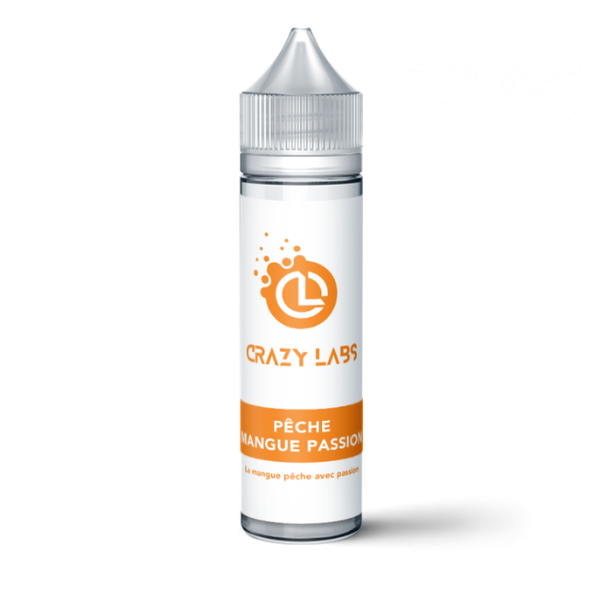 Pêche Mangue Passion - Crazy labs 50ml